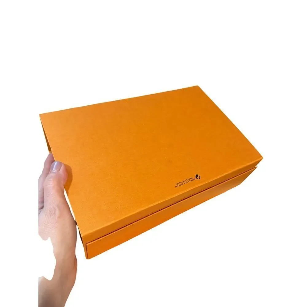 Louis Vuitton Small Gift Box Orange Storage Box 10.75” x 7”